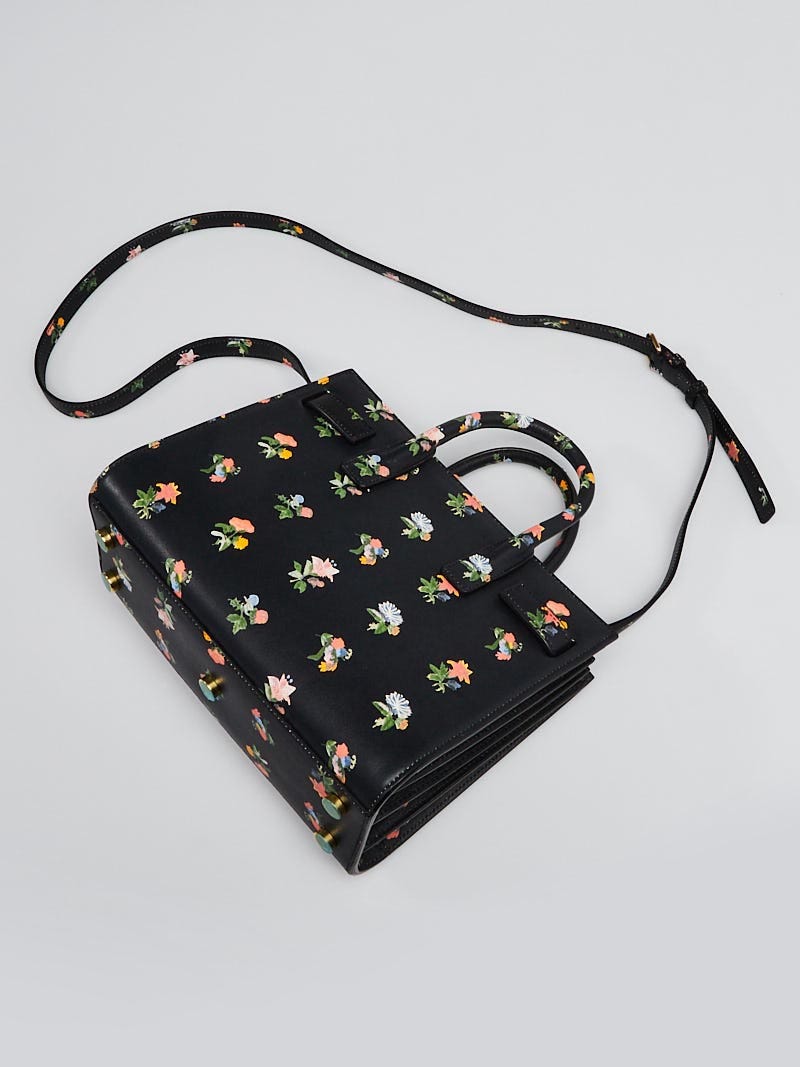 YSL Yves Saint Laurent Leather Flower Bag  Leather flowers, Bags, Yves saint  laurent bags