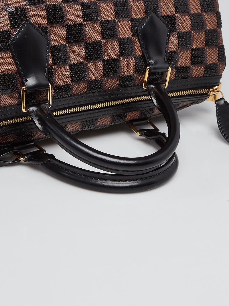 Louis Vuitton Limited Edition Damier Paillettes Speedy 30 Bag - Yoogi's  Closet