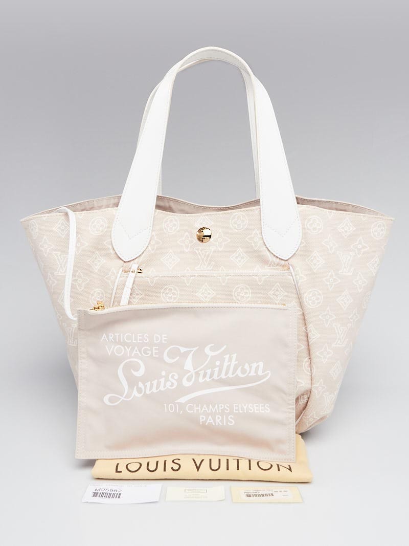 Louis Vuitton Marine Canvas Cabas Ipanema PM Bag at 1stDibs