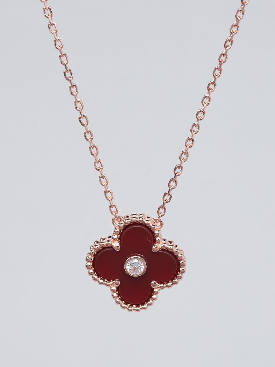 Van Cleef & Arpels - Authenticated Vintage Alhambra Bracelet - Pink Gold Red for Women, Never Worn