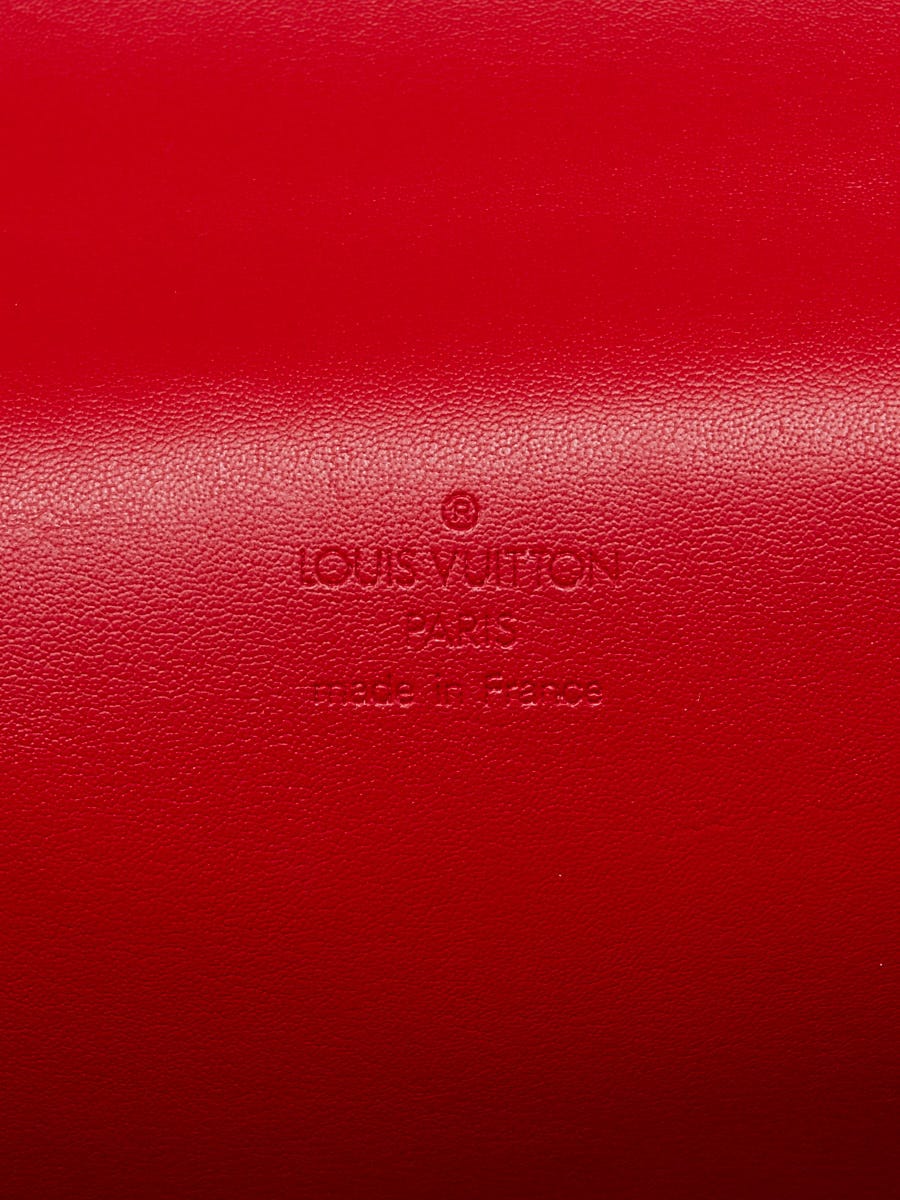 Louis Vuitton Red Monogram Vernis Spring Street Tote Bag - Yoogi's Closet