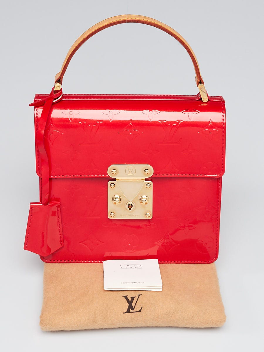 Rare Louis Vuitton Monogram Vernis Spring Street Bag