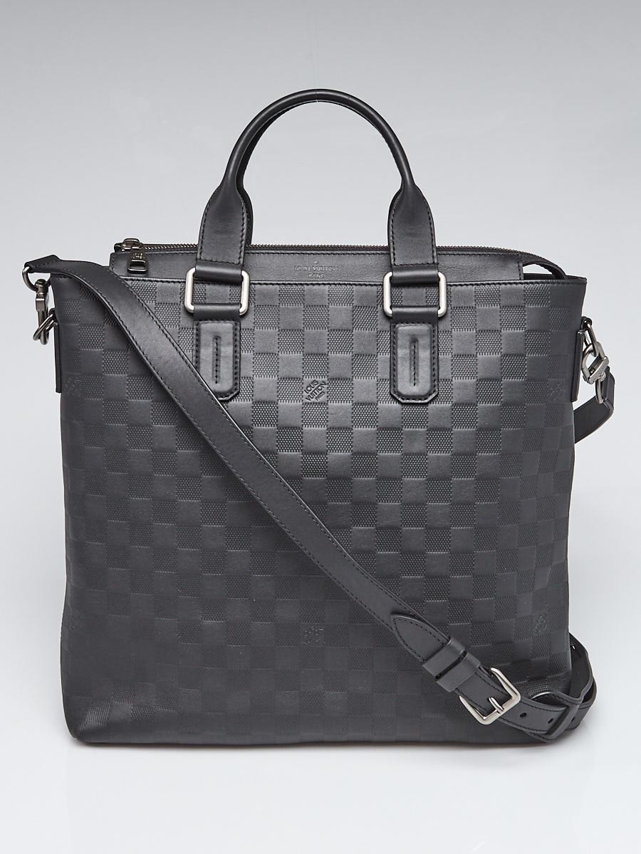 Louis Vuitton Black Damier Infini Leather Daily Bag