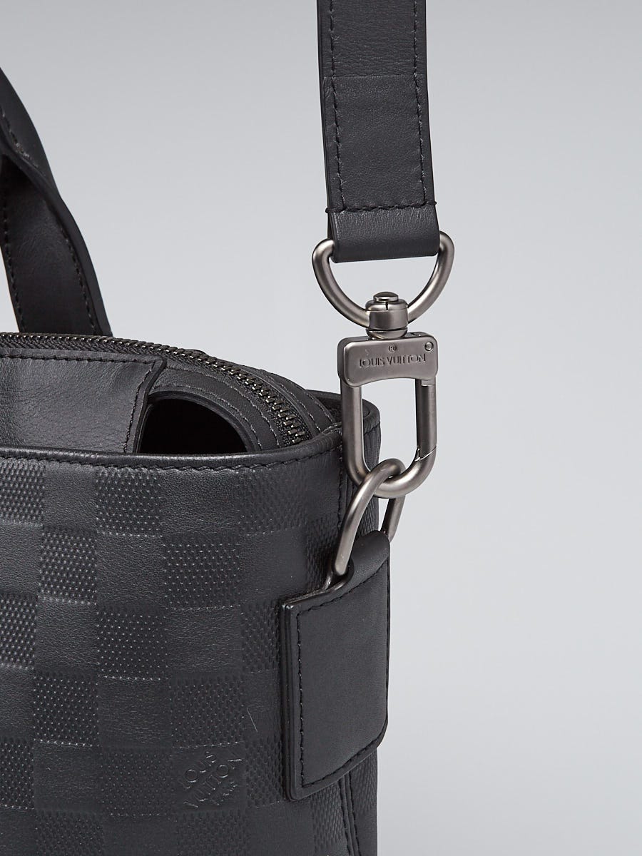 Louis Vuitton Onyx Damier Infini Leather District PM Bag - Yoogi's Closet