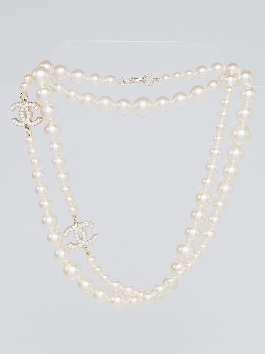 cc necklace pearl
