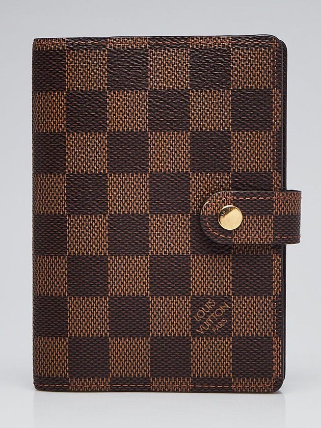 Louis Vuitton Damier Canvas Small Ring Agenda Cover