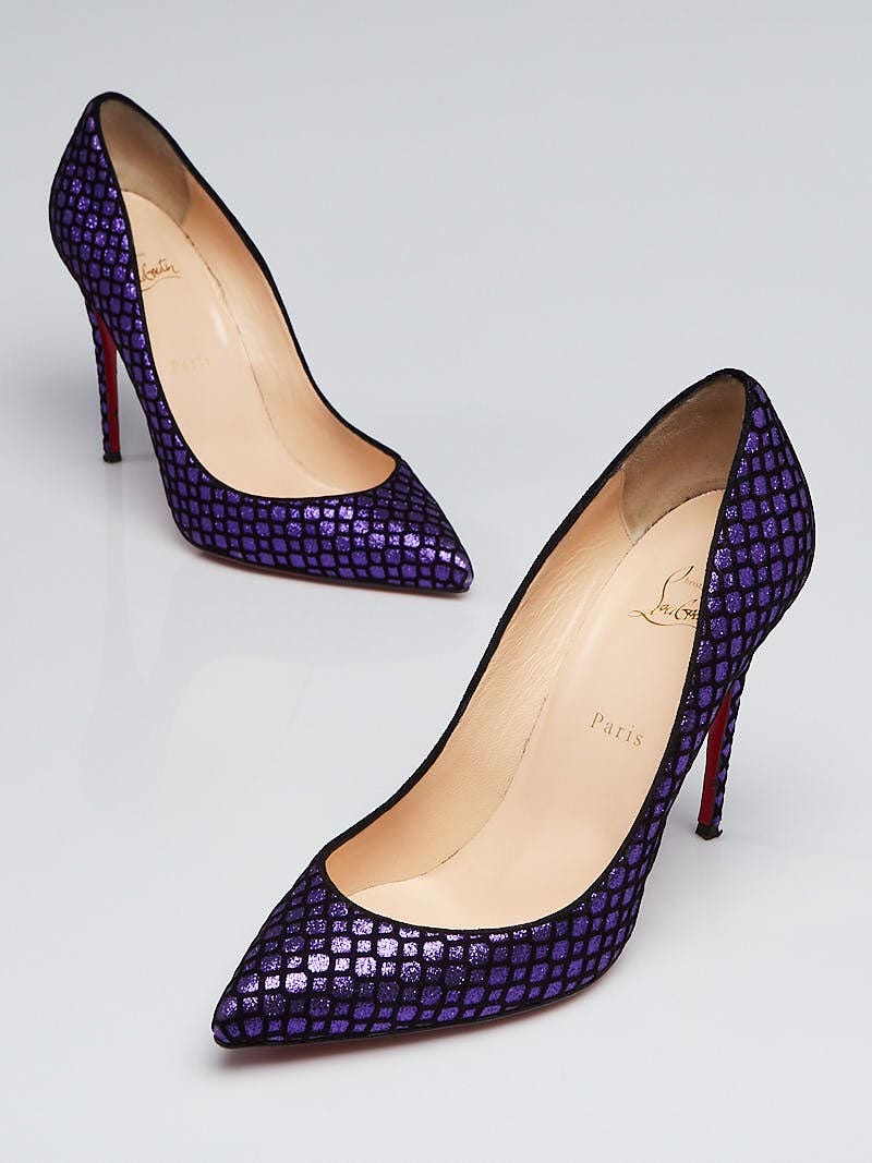 Purple pumps size 11 hotsell