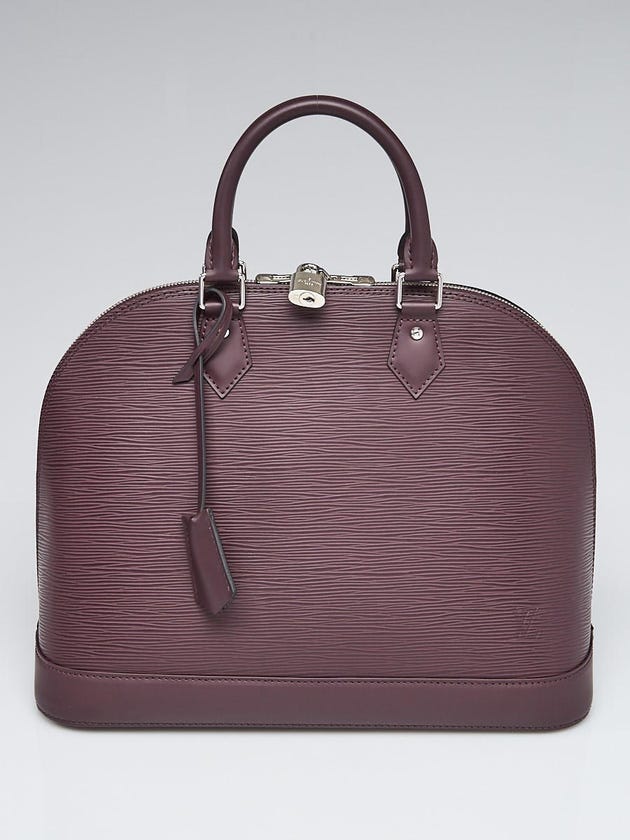 Louis Vuitton Quetsche Epi Leather Alma MM Bag