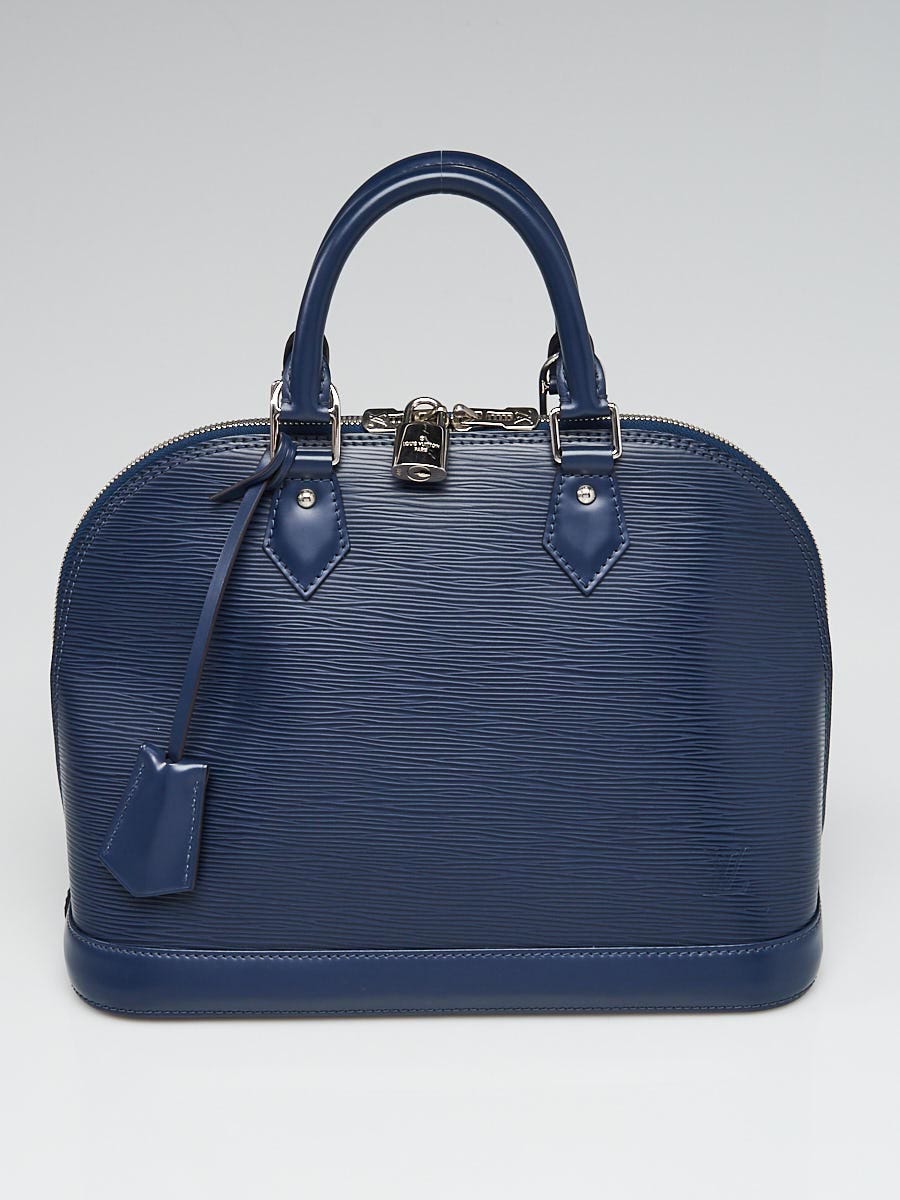 Louis Vuitton Indigo Epi Leather Alma PM Bag - Yoogi's Closet