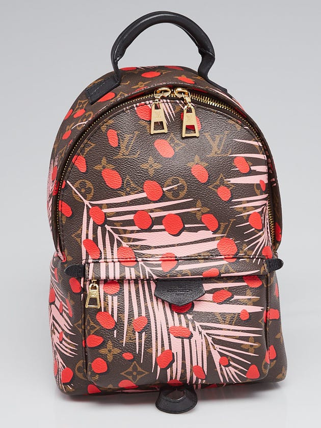 Louis Vuitton Limited Edition Monogram Canvas Jungle Dots Palm Springs Backpack PM Bag