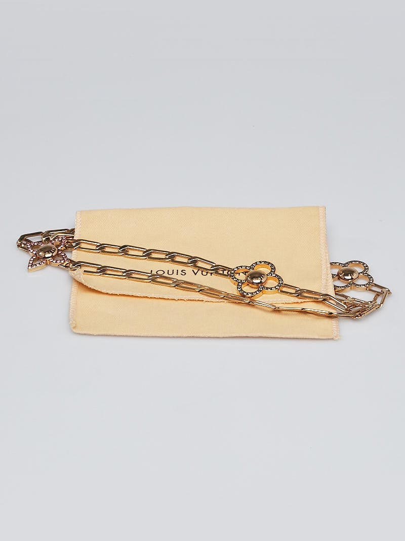 Louis Vuitton Flower Power Sautoir Chain Necklace