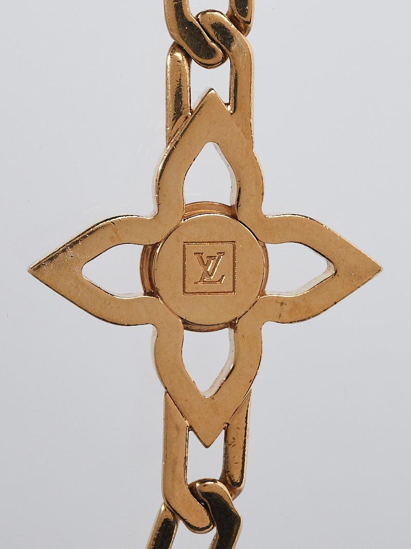 Louis Vuitton Crystal Flower Power Sautoir Necklace at 1stDibs