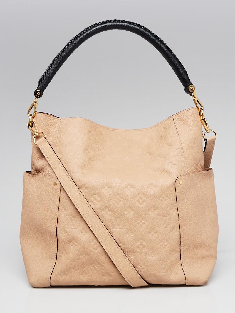 Louis Vuitton Dune Empriente Leather Bagatelle Bag