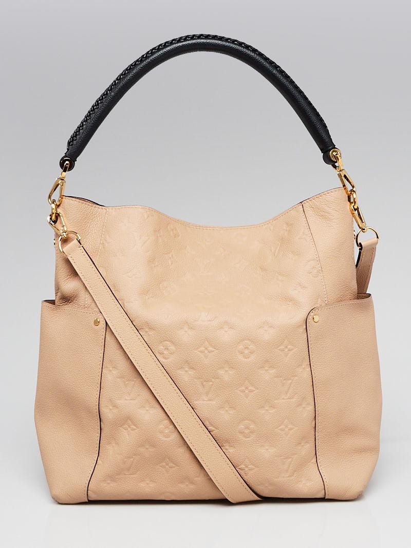 LOUIS VUITTON EMPREINTE BAGATELLE IN DUNE