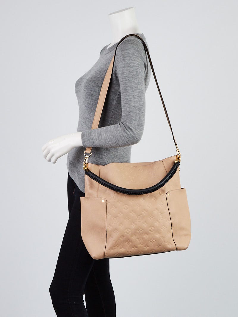 Louis Vuitton Dune Monogram Empreinte Leather Bagatelle Bag - Yoogi's Closet