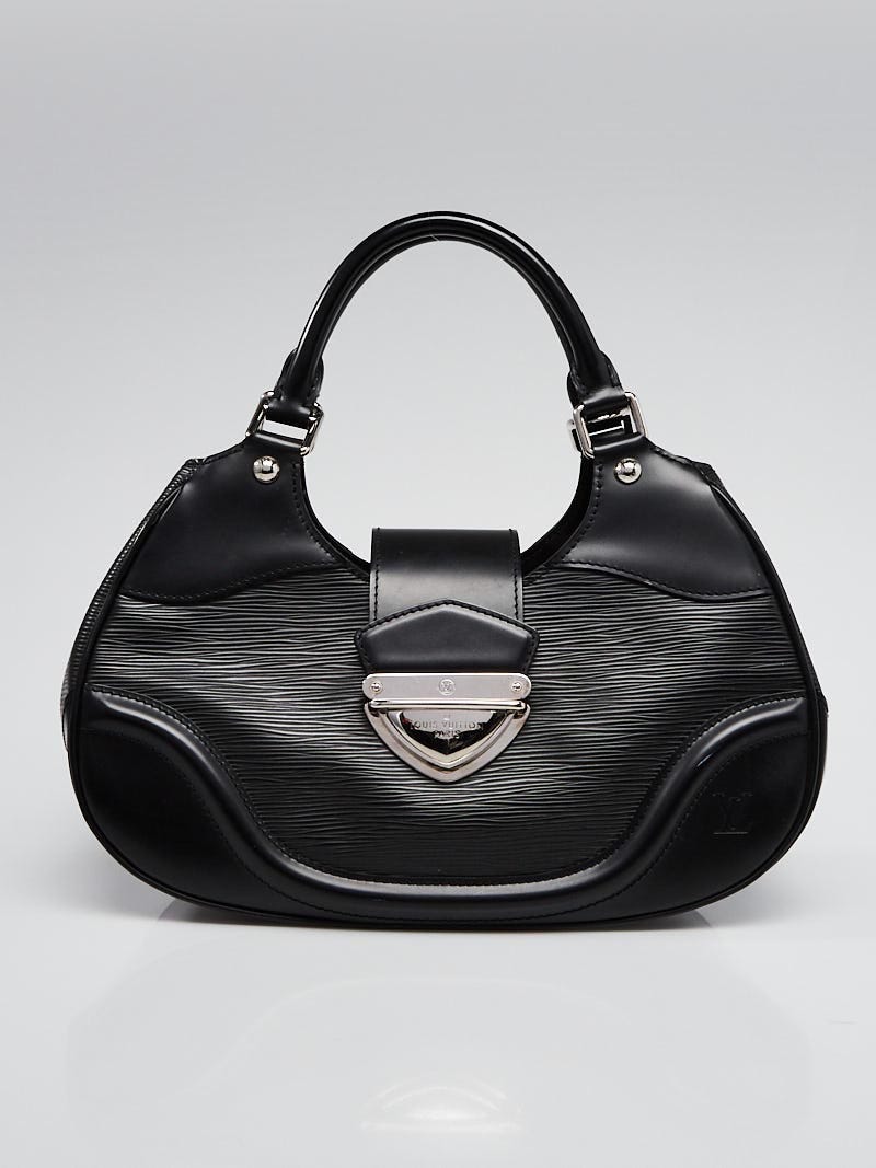 Louis Vuitton Black Epi Leather Sac Montaigne Bag - Yoogi's Closet