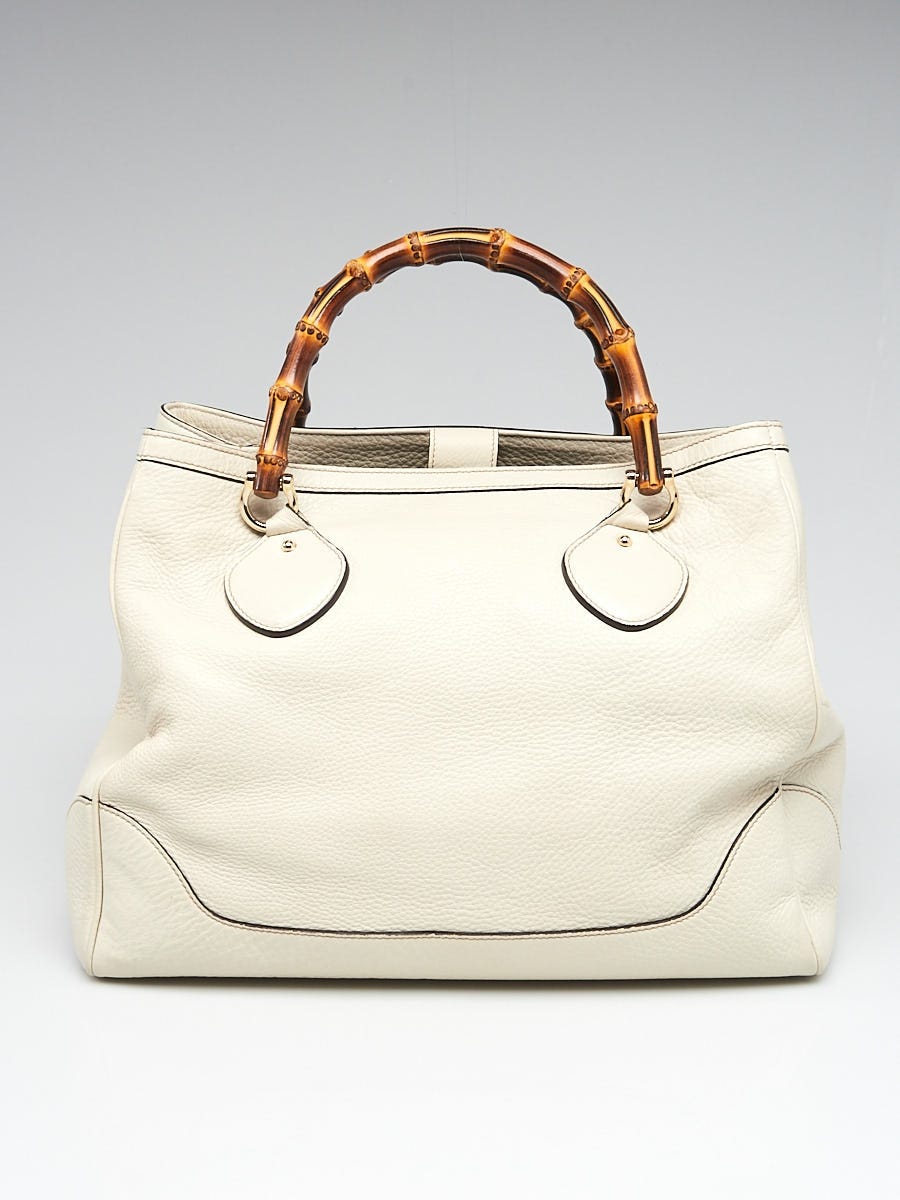 Gucci bamboo handle outlet tote bag