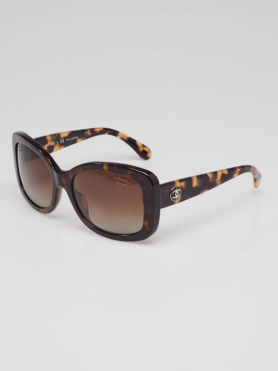 CHANEL Sunglasses Oversized Tortoise Shell Frame 5183 DESIGNER AUTHENTIC