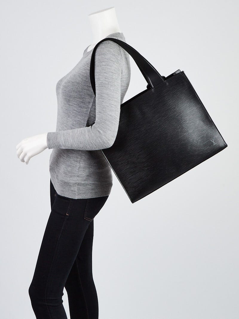 Louis Vuitton Black Epi Leather Gemeaux Tote Bag 913lv9 – Bagriculture