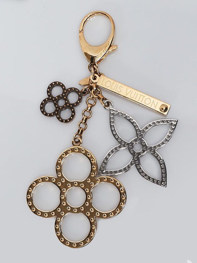 Louis Vuitton Goldtone Tapage Key Holder and Bag Charm