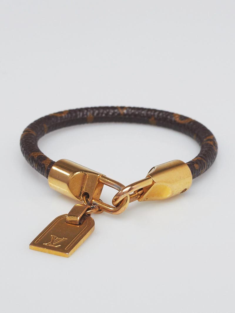 vuitton gold bracelet monogram
