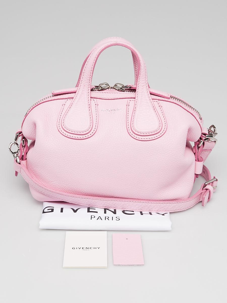 希少✨ GIVENCHY 2way ハンドバッグ ナイチンゲール ピンク Givenchy Pink Calfskin Leather Micro Nightingale Bag | Yoogi's Closet