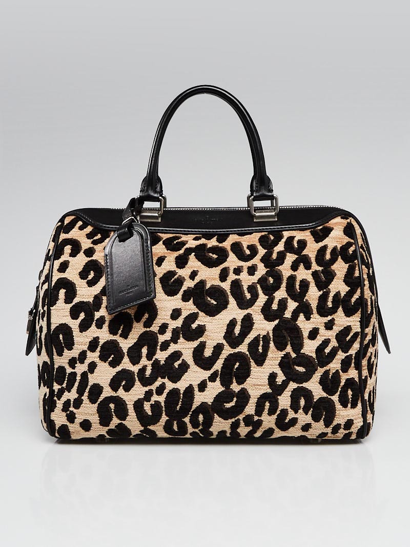 LOUIS VUITTON Collector Stephen Sprouse Leopard Speedy Bag For
