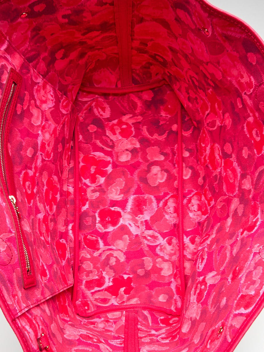 Louis Vuitton Pink Monogram Canvas Ikat Flower Neverfull GM QJB0BJJRP3005