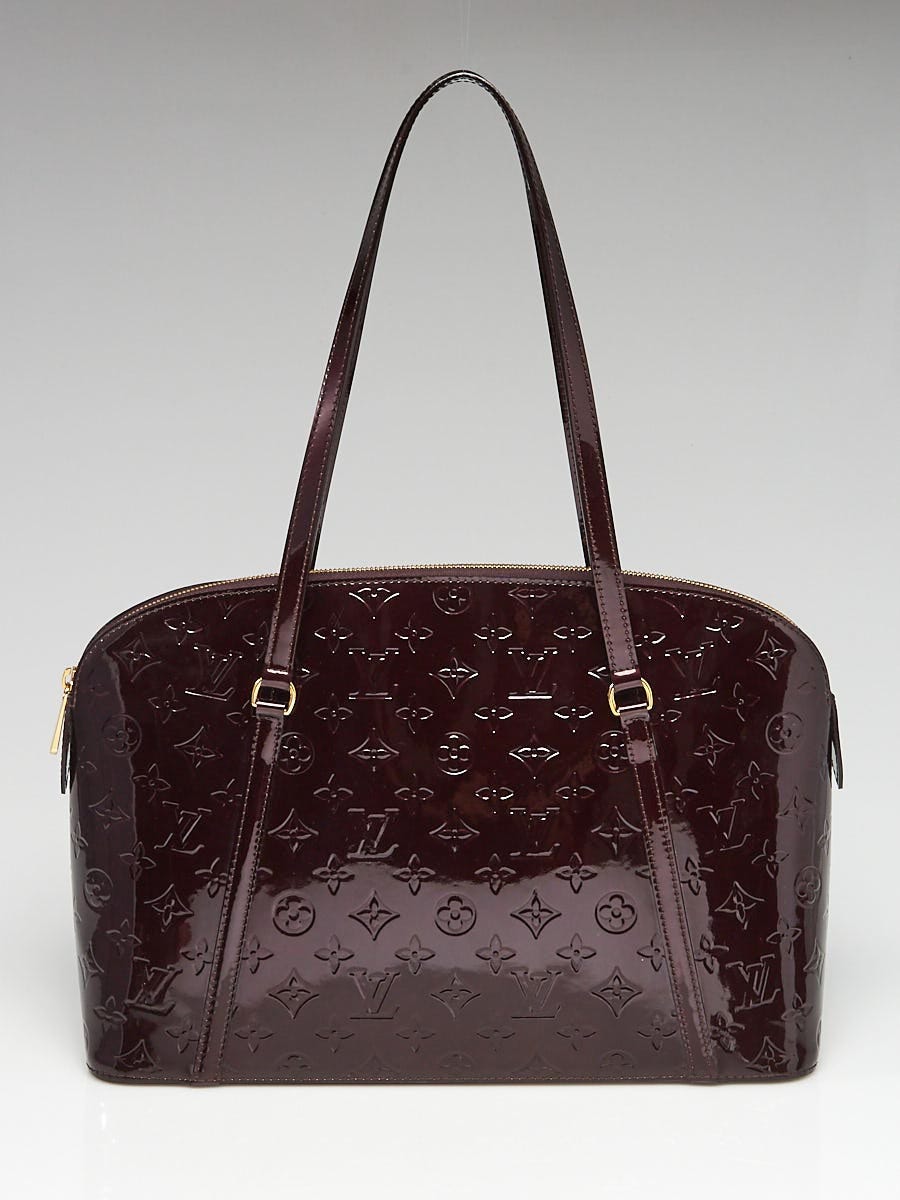 Louis Vuitton Amarante Monogram Vernis Avalon Zipped Bag Louis Vuitton