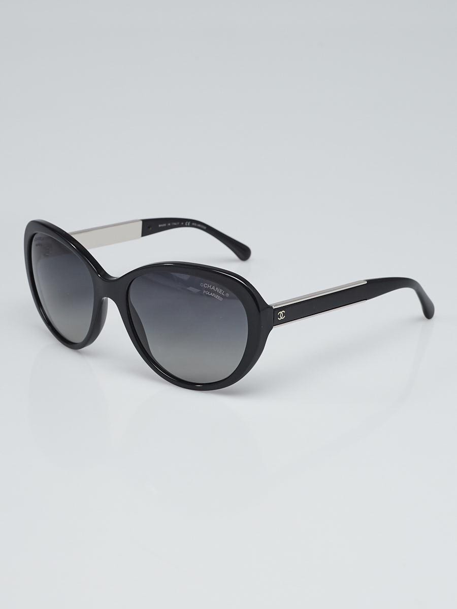 CHANEL  シャネル　スーツ Chanel Black Acetate Frame Polarized Sunglasses - 5269