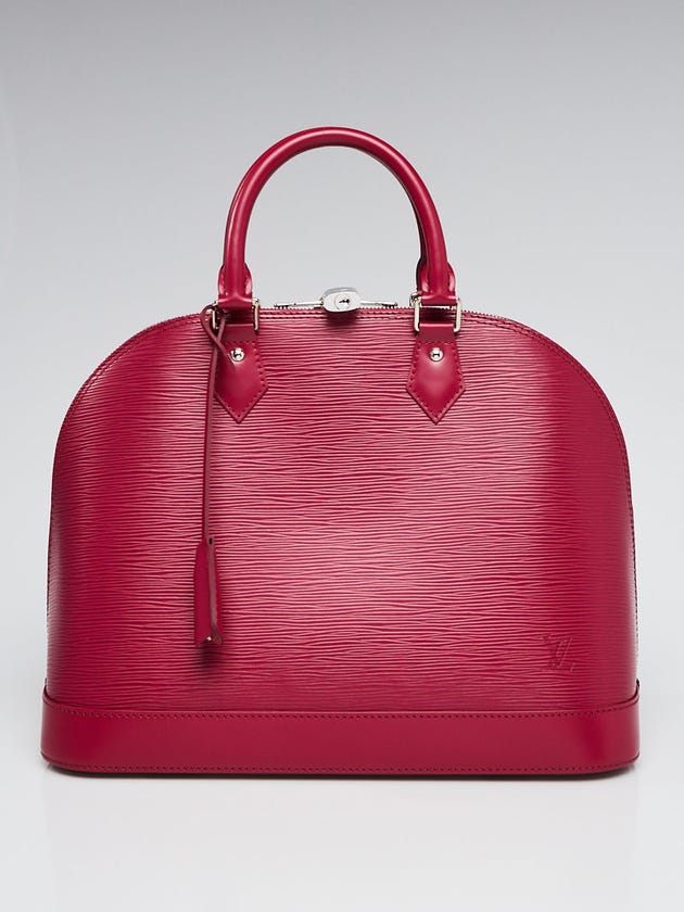 Louis Vuitton Fuchsia Epi Leather Alma MM Bag