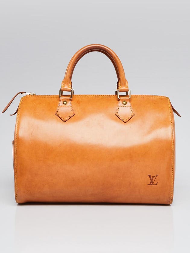 Louis Vuitton Limited Edition Japan 15th Anniversary Vachetta Leather Speedy 30 Bag