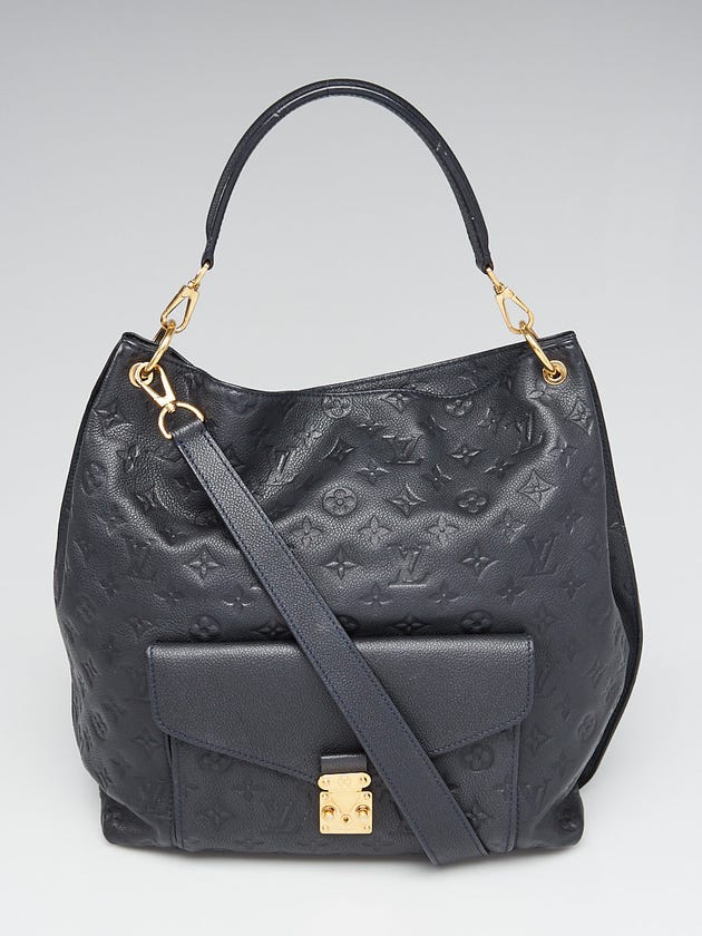 Louis Vuitton Blue Infini  Monogram Empreinte Leather Metis Bag