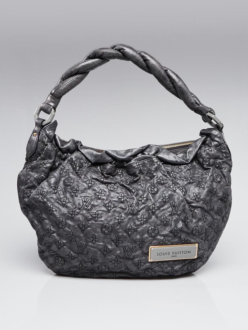 Louis Vuitton Beige Leather Monogram Olympe Nimbus GM Hobo Bag