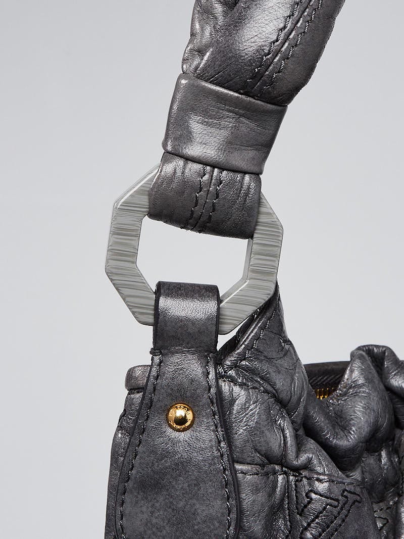 Louis Vuitton Limited Edition Gris Perle Monogram Olympe Nimbus PM Bag -  Yoogi's Closet