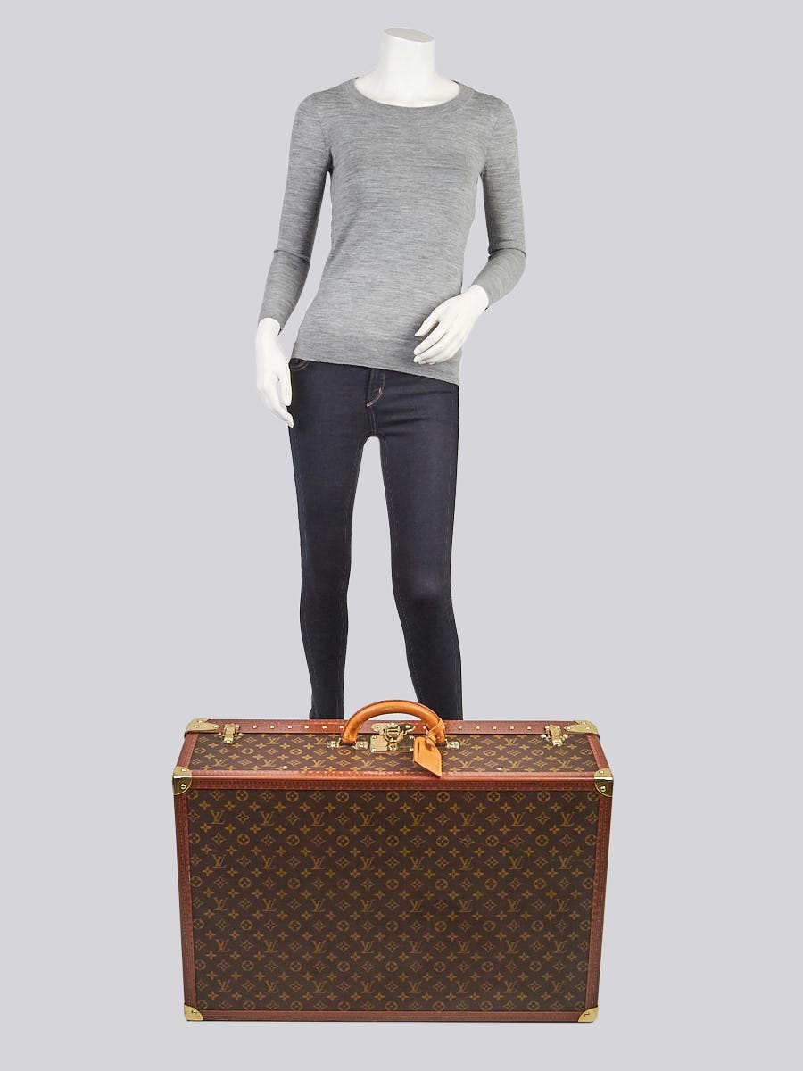 Louis Vuitton Red Epi Leather Alzer 65 Hardside Trunk Auction