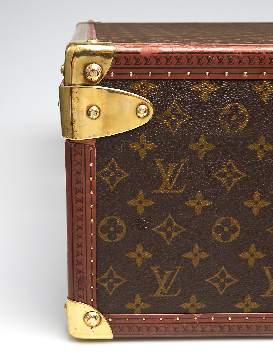 Sold at Auction: Louis Vuitton Red Epi Leather Alzer 65 Hardside Trunk