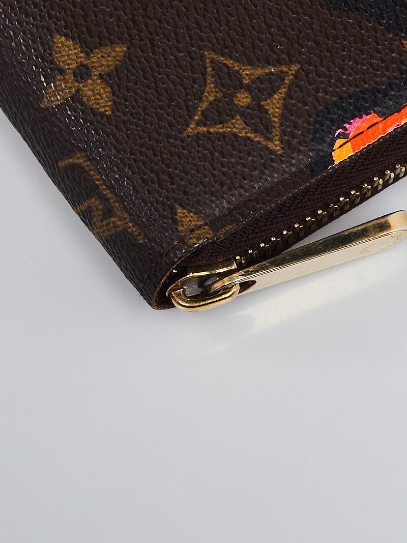 Louis Vuitton Limited Edition Stephen Sprouse Roses Zippy Wallet