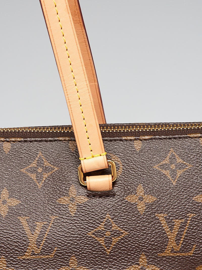 Louis Vuitton Papyrus/Creme Monogram Empreinte Leather Blanche MM Bag -  Yoogi's Closet