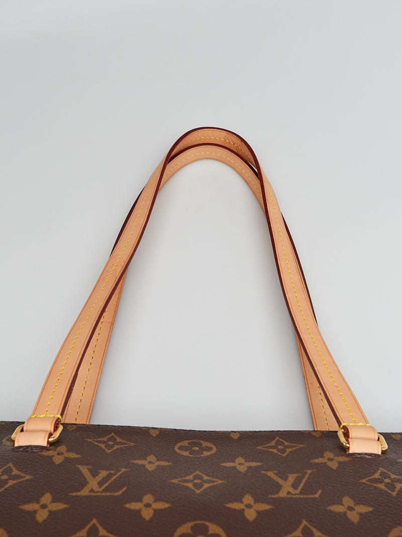 Louis Vuitton Creme Damier Canvas Beaumarchais Bag - Yoogi's Closet