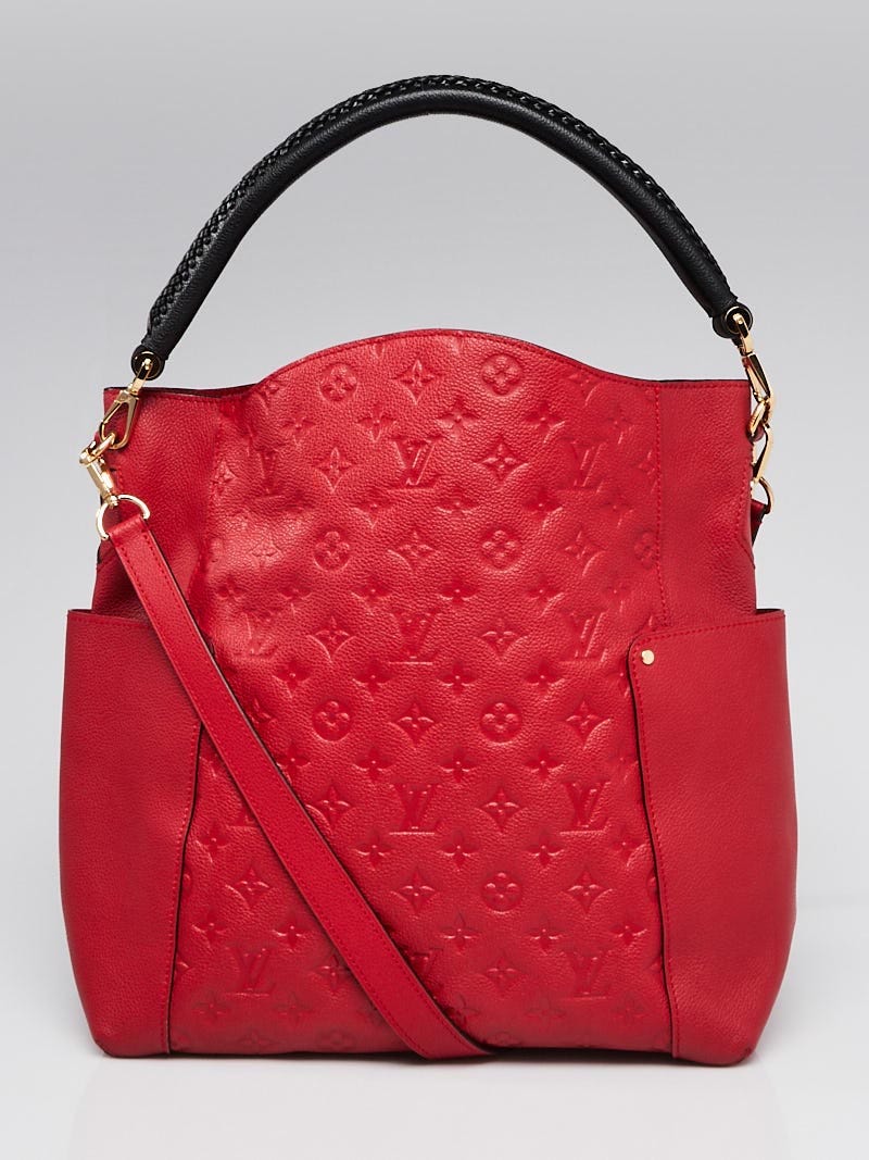 Louis Vuitton Cherry Monogram Empreinte Leather Bagatelle Bag - Yoogi's  Closet