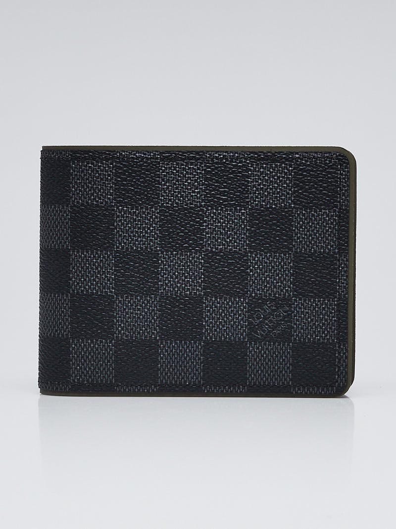 Sold New Louis Vuitton Graphite Multiple Wallet