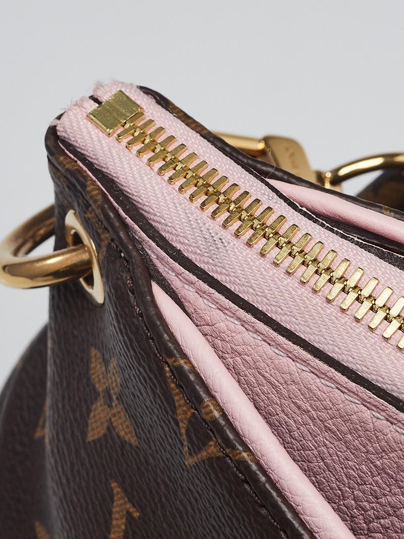 Authenticated Used Louis Vuitton Handbag Shoulder Bag 2Way Rose De