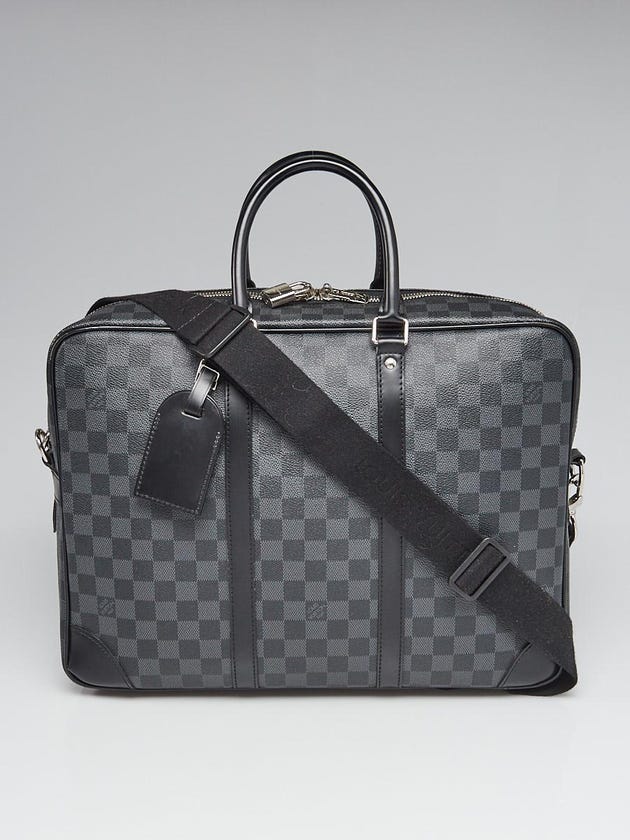 Louis Vuitton Damier Graphite Canvas Porte-Documents Voyage GM Briefcase Bag