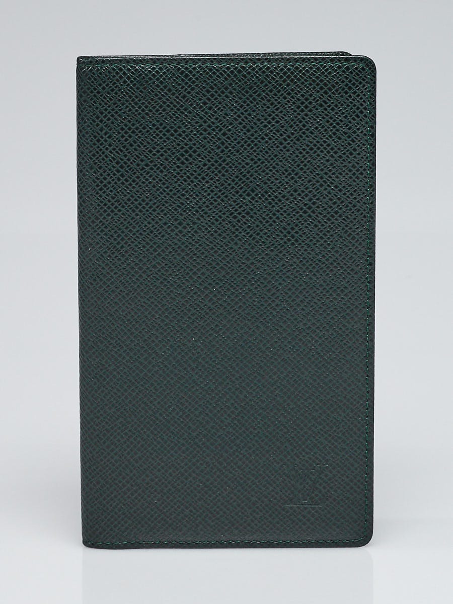 Louis Vuitton Epicea Taiga Leather Checkbook Wallet