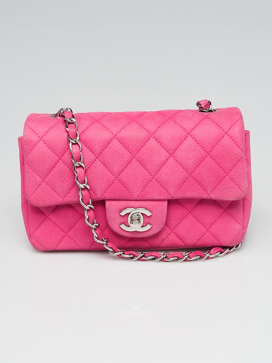 chanel bag pink small new