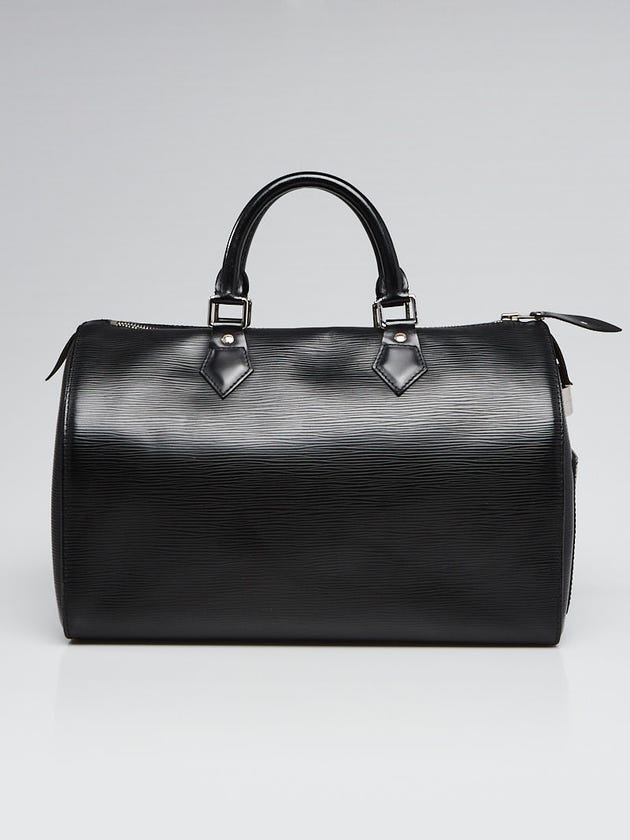 Louis Vuitton Black Epi Leather Speedy 30 Bag