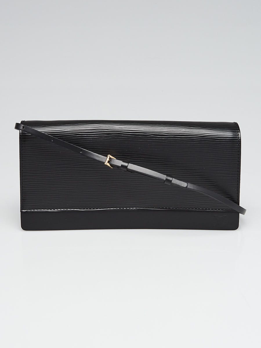 Louis Vuitton Black Epi Leather Honfleur Clutch Bag | Yoogi's Closet