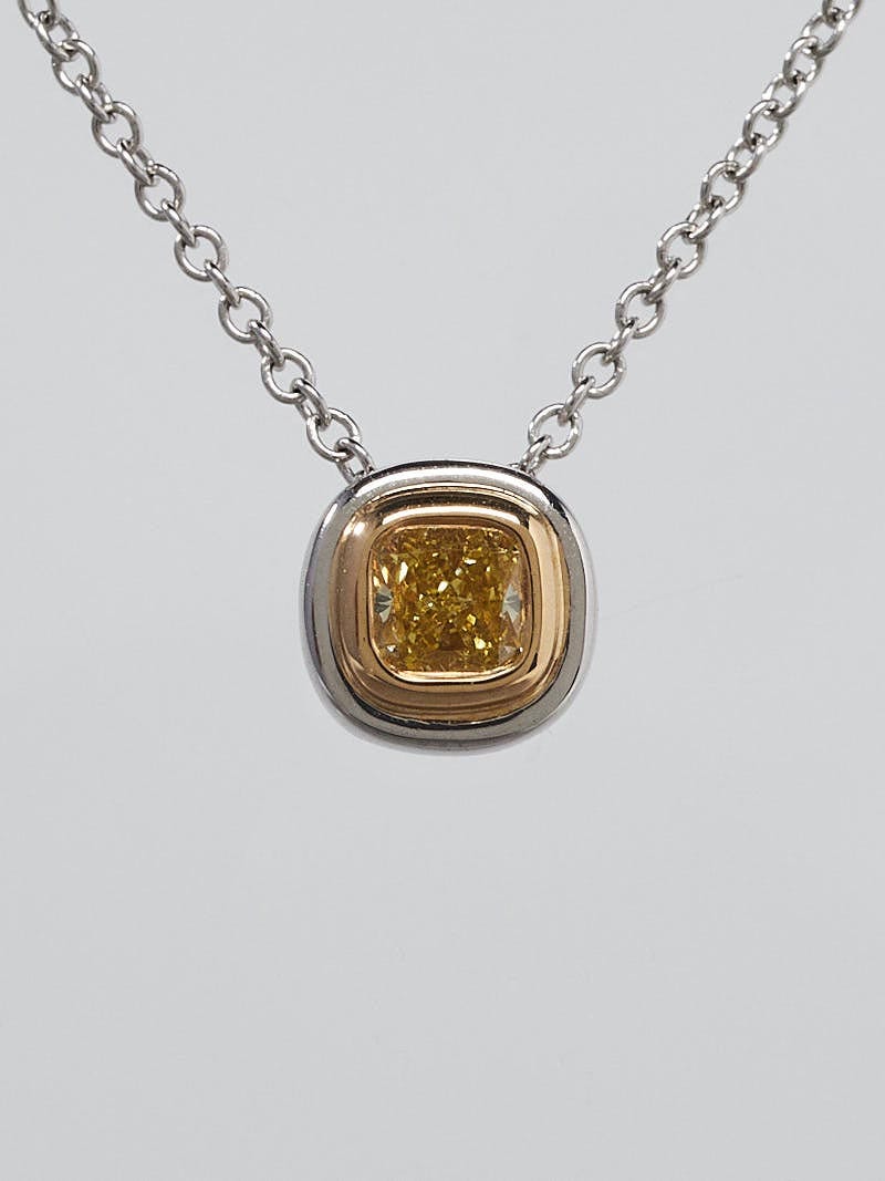 Tiffany \u0026 CO. Platinum and 18k Gold and 