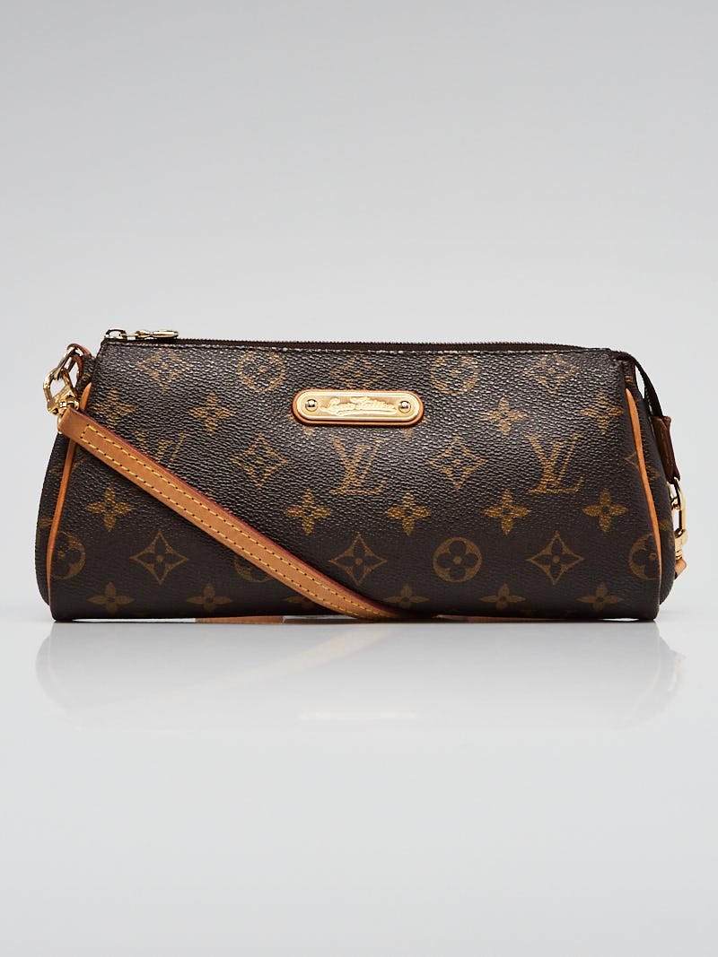 Louis Vuitton Monogram Canvas Eva Clutch Bag w/o Leather Strap - Yoogi's  Closet